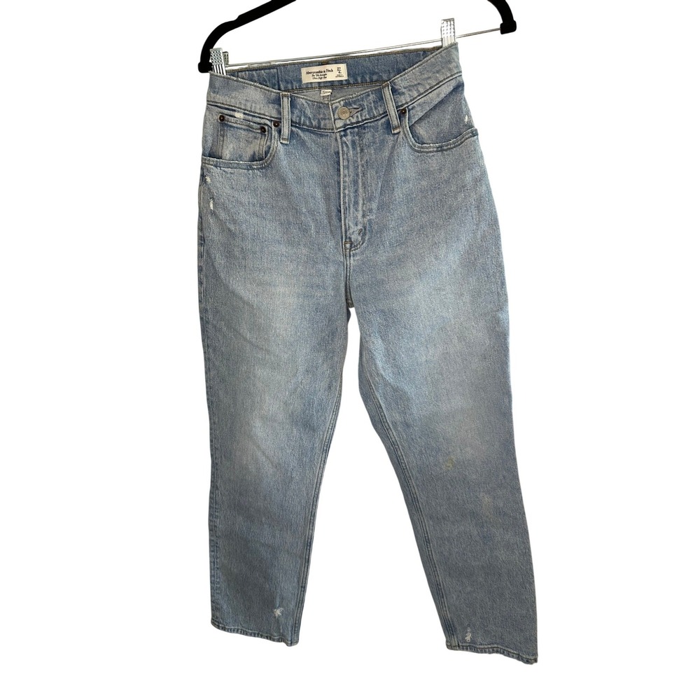 Abercrombie Fitch 90's Straight Leg Ultra High RIse Women‎ Size 27